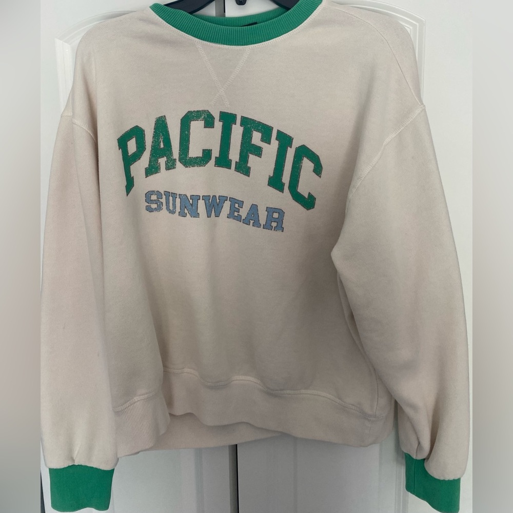 Pacsun XS/S Beige Crewneck